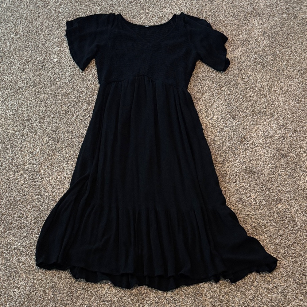 Elegant Black Kids Dress
